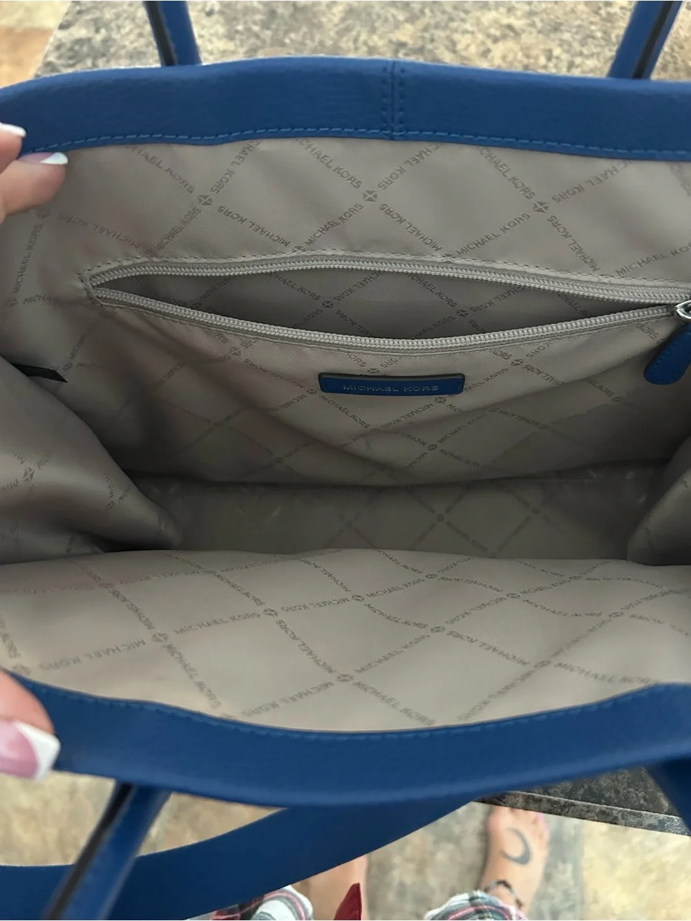 Michael Kors Mirella medium Bag in Bright Blue